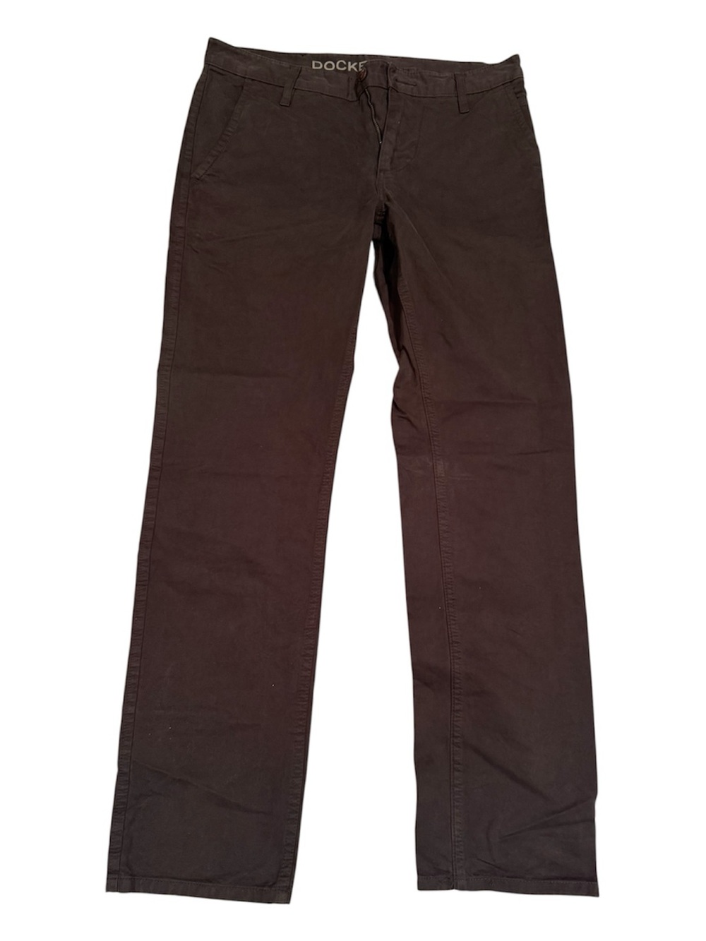 Dockers Men's Dark Brown Chinos